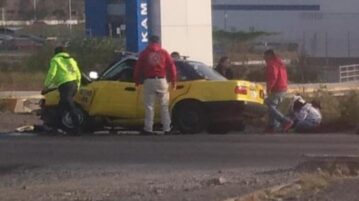 Another accident on the Huerta Vieja stretch of Chapala-Guadalajara Road