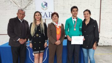 Jocotepec’s Antonia Palomares School student wins STEAM mathematics award