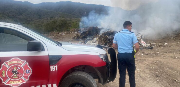 AIPROMADES and Chapala Firefighters prepare for dry season fires