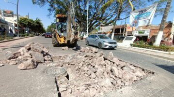 Repaving work on Madero is almost complete