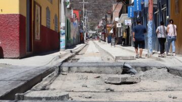 Discontent Among Ajijic Merchants Over Street Construction