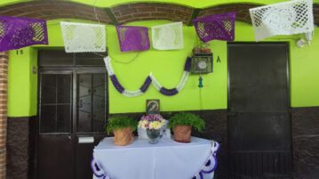 Few altars dedicated to La Dolorosa seen in Ajijic