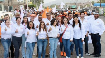 Campaigns kicked off in Jocotepec with blessings, a rally, and caritas