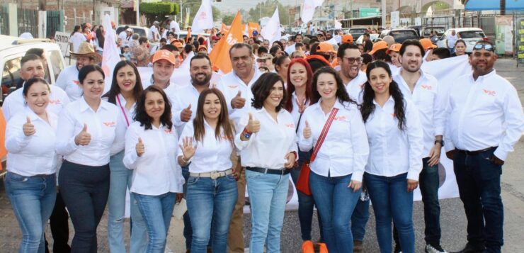 Campaigns kicked off in Jocotepec with blessings, a rally, and caritas