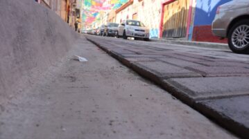 Colón Street repaired 2 months after reopening…again