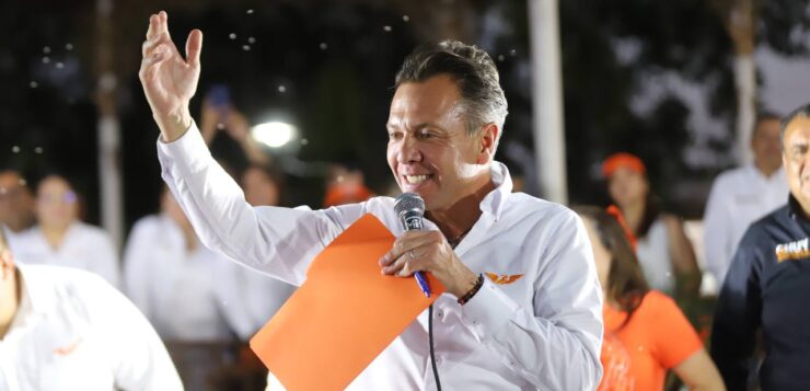 Jalisco gubernatorial candidate Lemus visits Chapala and San Juan Cosalá