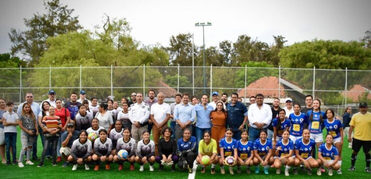Chapala restores a sports field in La Cristianía Park