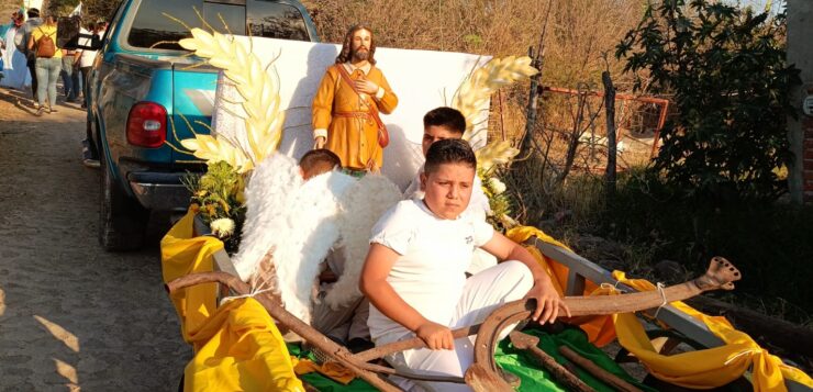 San Isidro Labrador, the patron saint of El Sauz