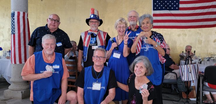 Democrats Abroad celebrate 4th of July in a big way