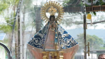 Six thousand Chapala faithful welcome the Virgin of Zapopan to pray for rain