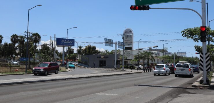 Road work continues at the Ajijic Bypass intersection