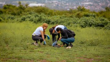 PHOTONOTE: 45 trees planted on the Jagüey Hill