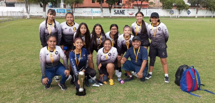 Unidad F.C. crowned champions of the Chapala women's soccer league