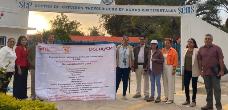 CETAC Jocotepec teachers demand director's removal