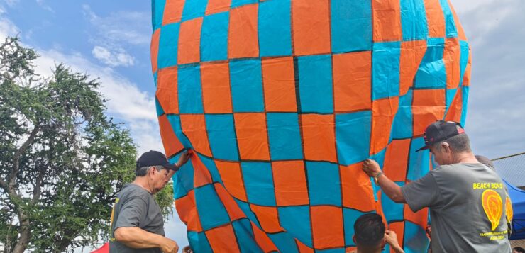 Decreased attendance in Ajijic 2024 Balloon Regatta despite good weather