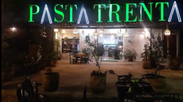 Pasta Trenta celebrating its new location and Independence day