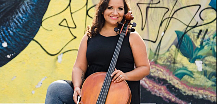 Yallisa Cruz at Lake Chapala Orchestra for anniversary concert