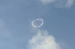 Curious phenomenon spotted in Potrerillos sky