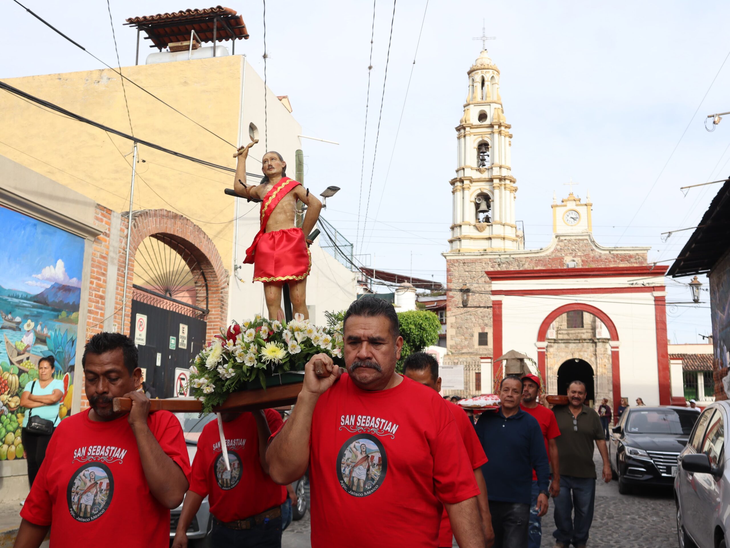 Saint Sebastian celebrated in Ajijic