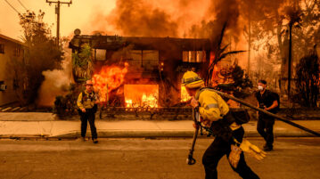 Fierce Los Angeles fires force evacuation of 130,000 people