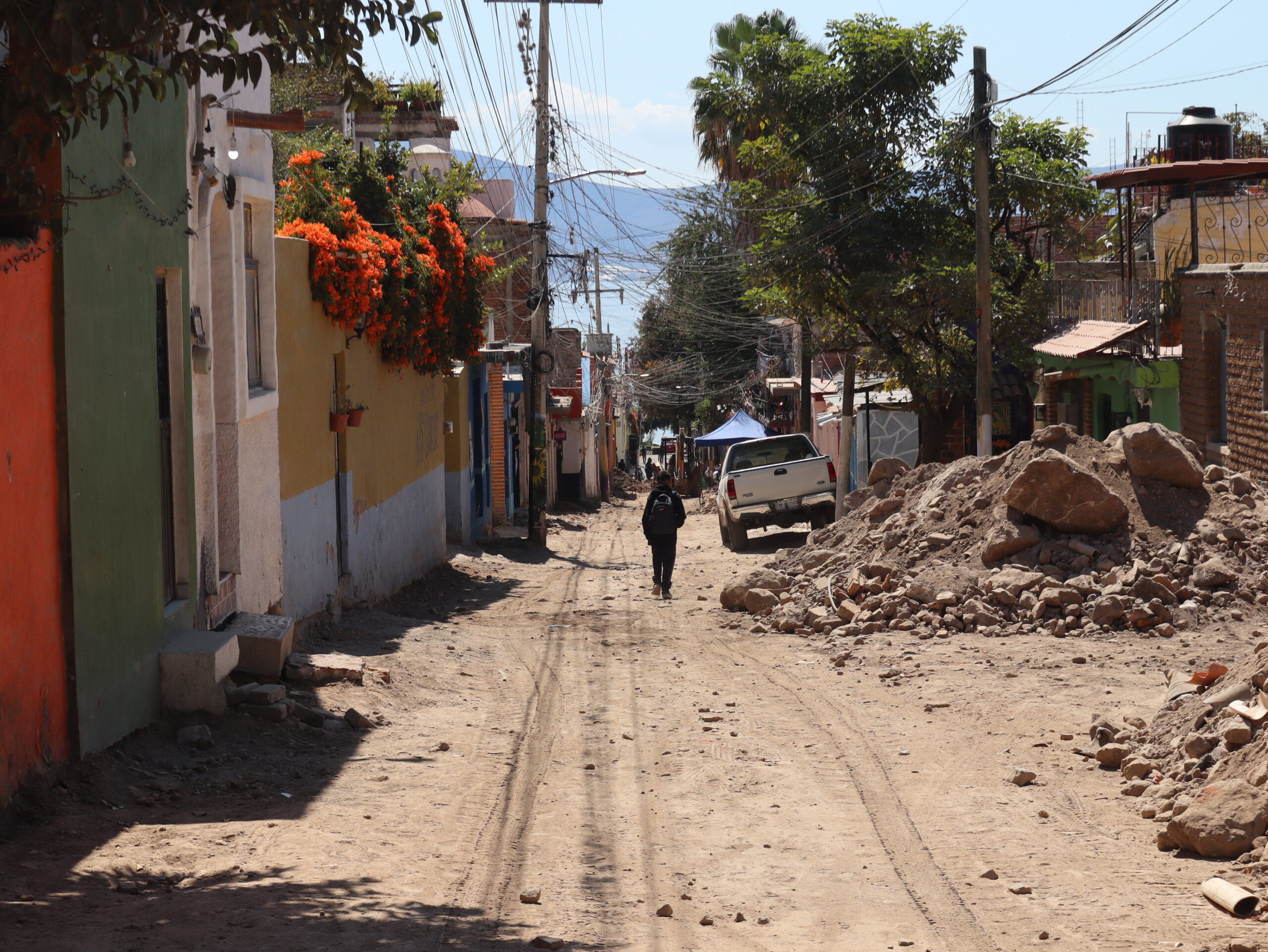 Álvaro Obregón street and utilities reconstruction ready in February