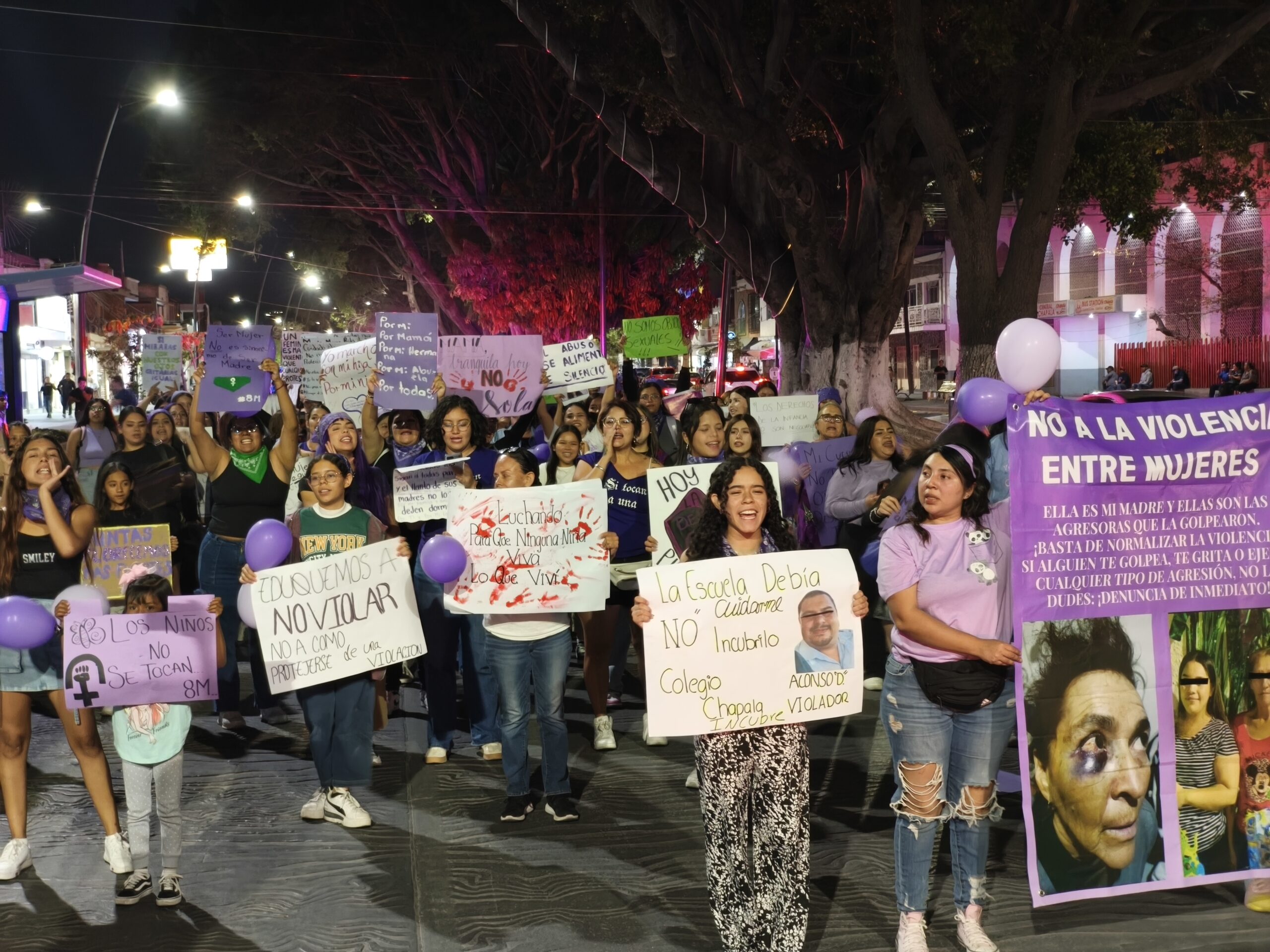 Over 200 join Chapala's 8M women’s march this year