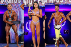 Jocotepec bodybuilders win gold, bronze in state competition