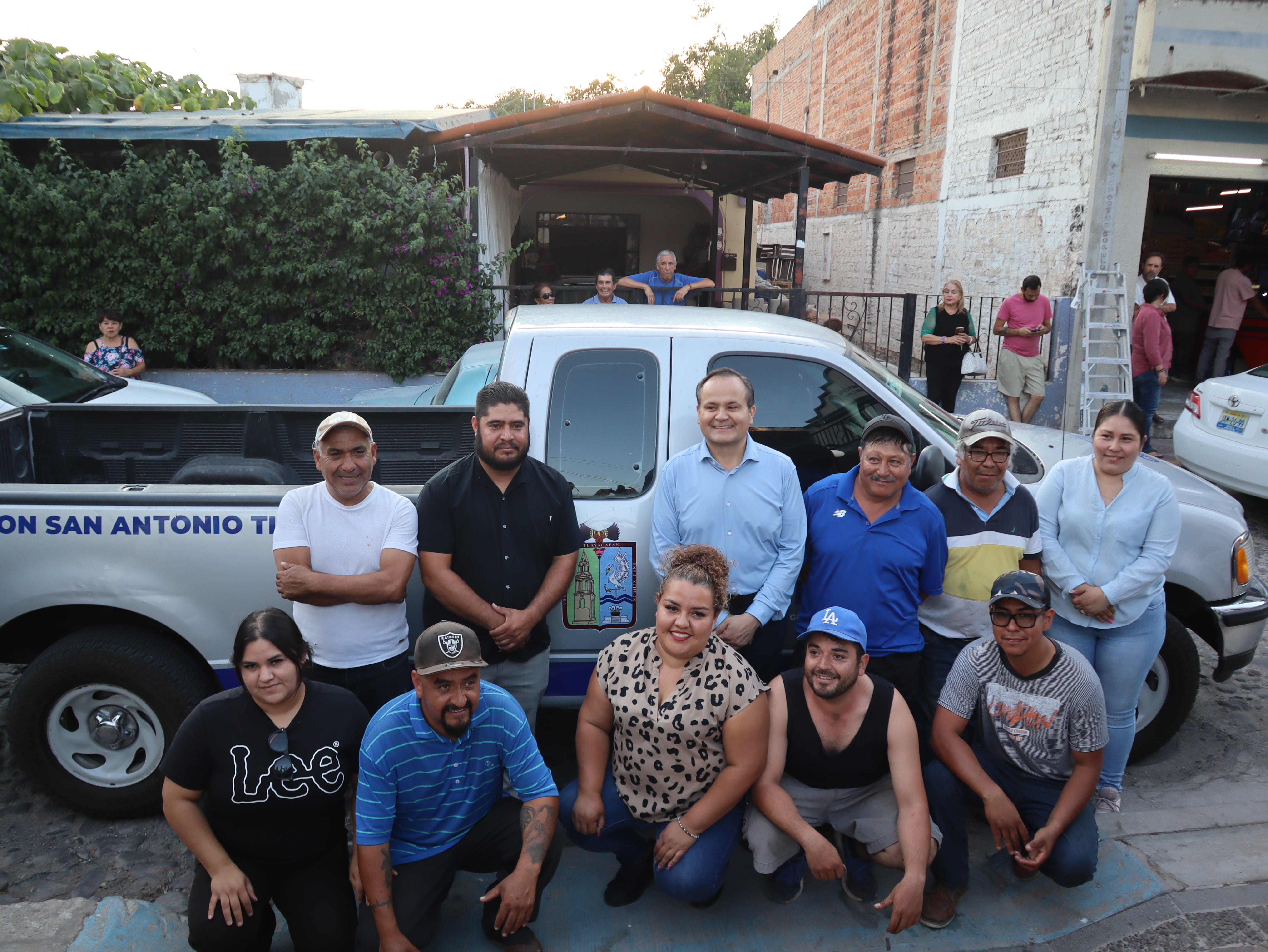 San Antonio Tlayacapan gets its first official town vehicle