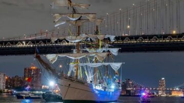 US pilot at Cuauhtémoc helm during Brooklyn Bridge crash