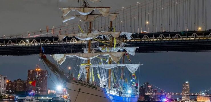 US pilot at Cuauhtémoc helm during Brooklyn Bridge crash