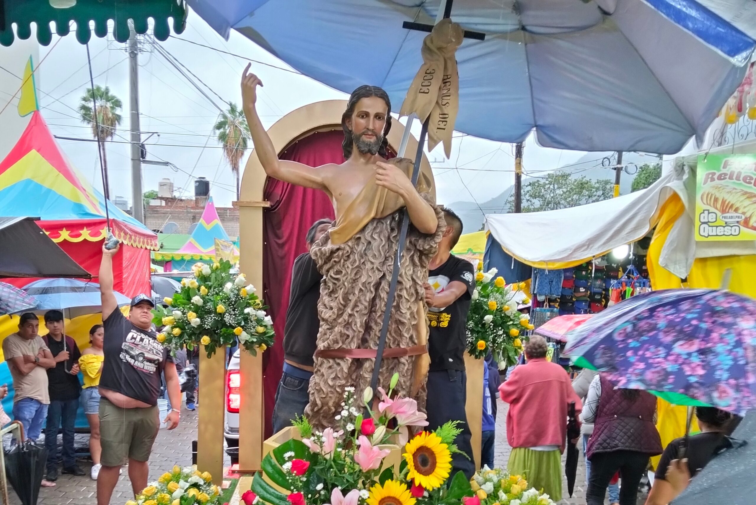 Rain can’t stop San Juan Cosalá’s devotion to San Juan