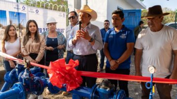 Second water well opened in San Nicolás de Ibarra