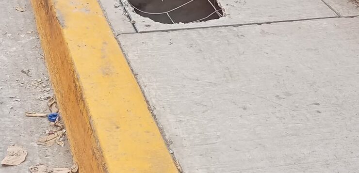 Álvaro Obregón Street cracks soon after its grand debut