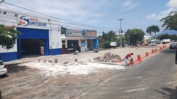 Paving in Riberas del Pilar 90% complete
