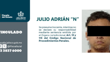 Julio Adrián charged with femicide in Ocotlán case