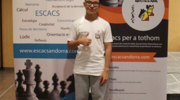 Young chess prodigy Eithan Ruiz earns international title