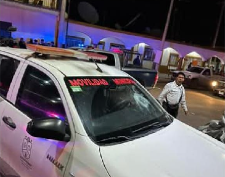 Brawl erupts in Zapotitán over motorcycle traffic operation