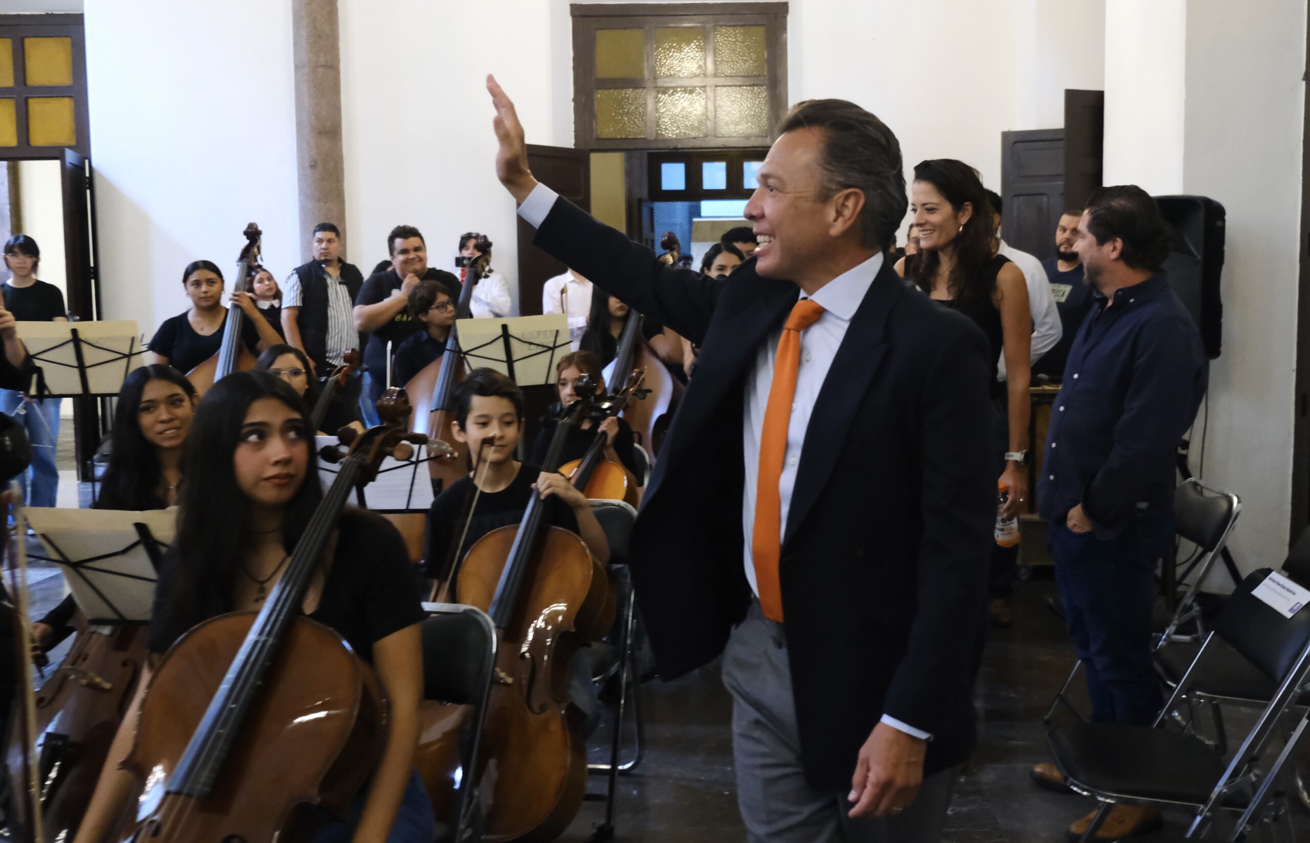 Governor Pablo Lemus bolsters music program with family grants
