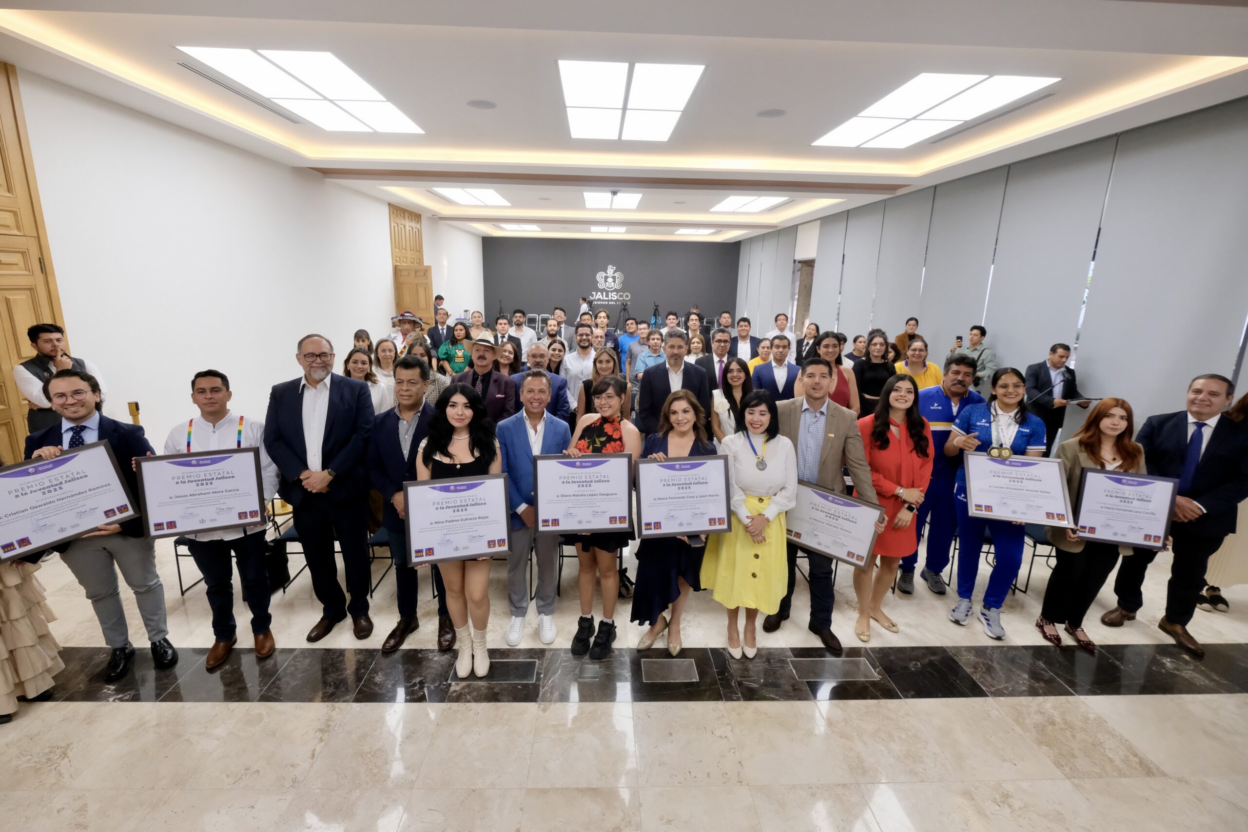 Jalisco's talent shines at the 2025 State Youth Award