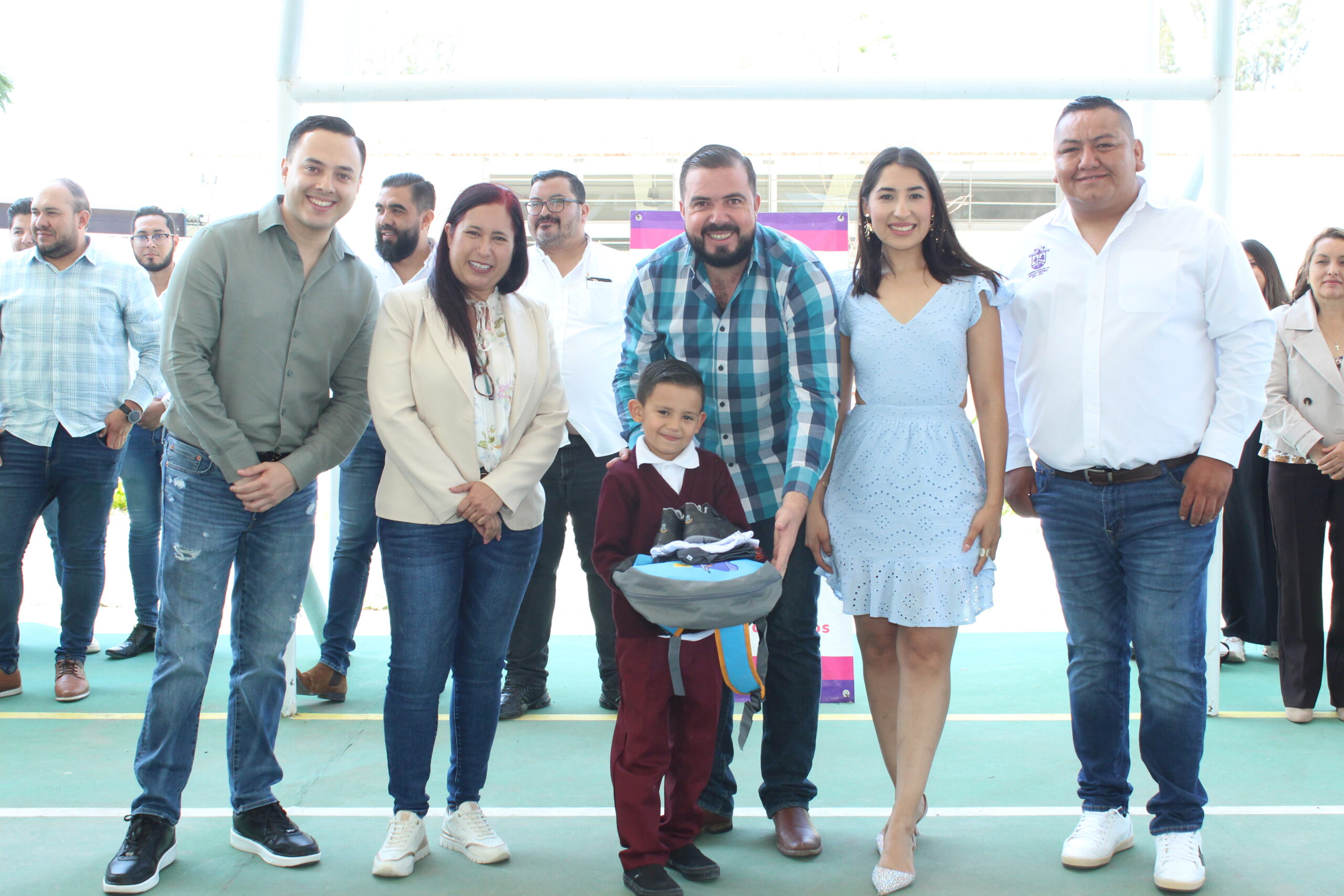 Jocotepec students receive free uniforms and school supplies