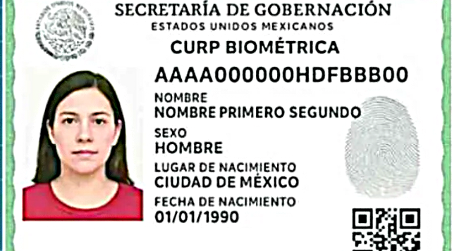 New bio CURP cards mandated in October