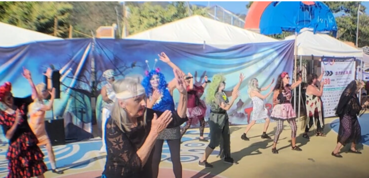 Zombies preparing to descend on Ajijic – join the Thriller dance!