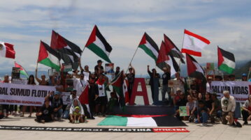 Protests against Gaza occupation held in Chapala