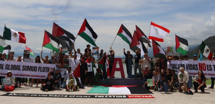Protests against Gaza occupation held in Chapala