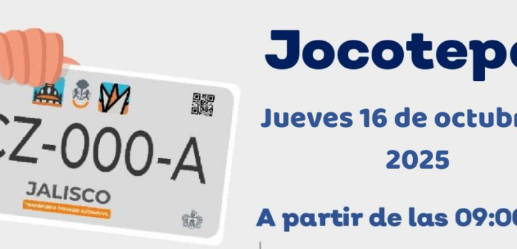 Vehicle registration module to return to Jocotepec