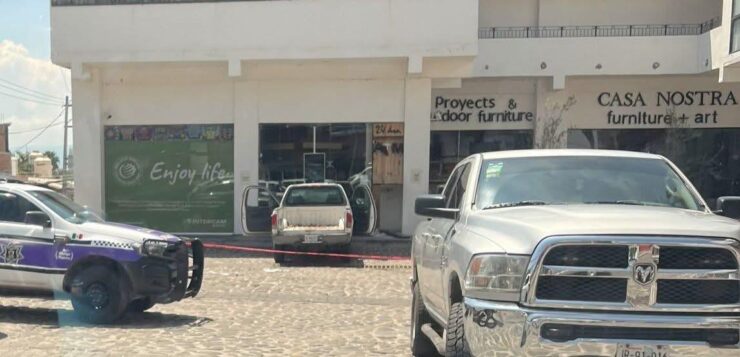 Ajijic Intercam Bank ATM stolen early Thursday morning