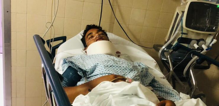 Family seeks help for injured motorcyclist in Chapala