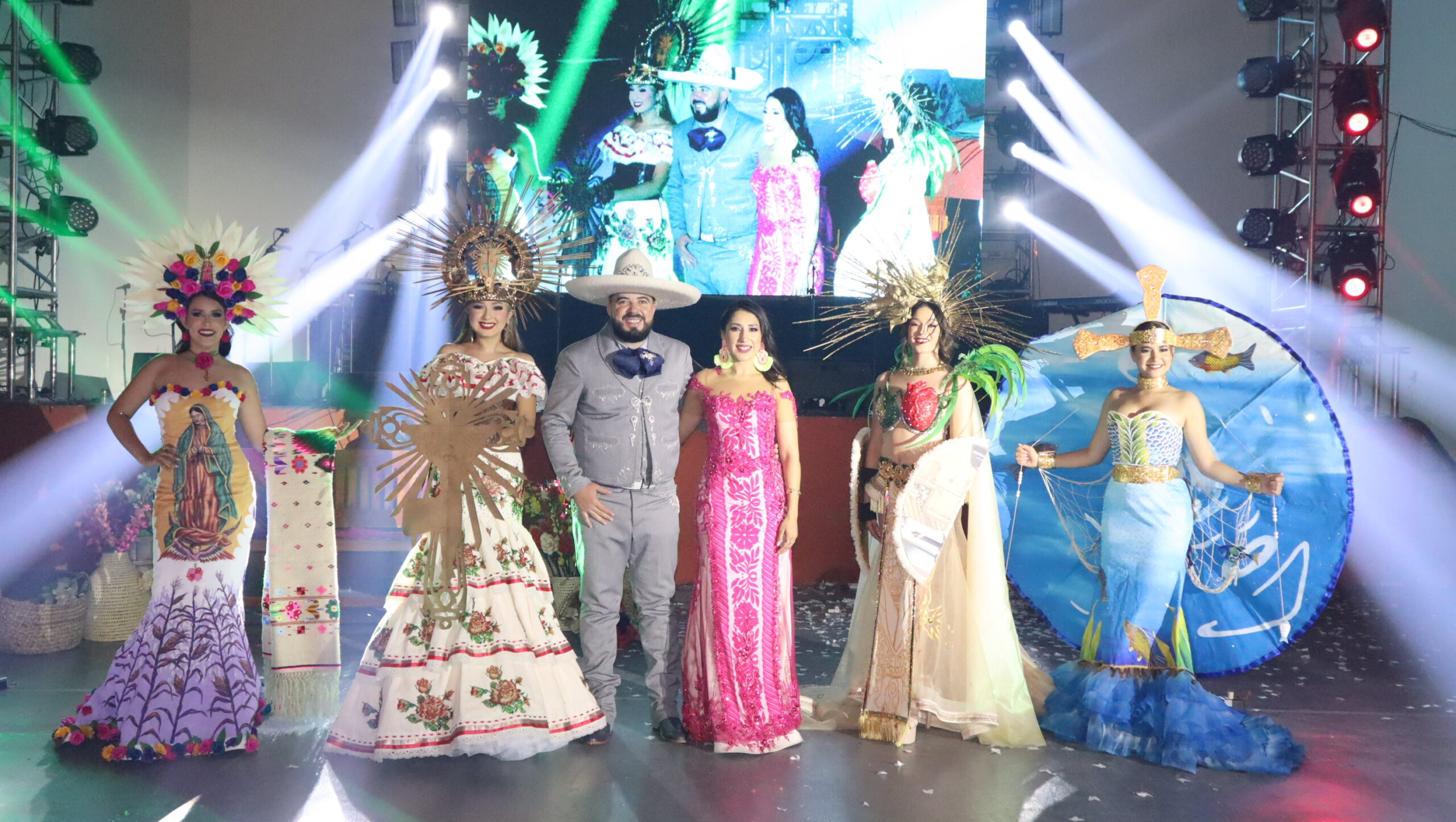 Miss Jocotepec candidates wow with elaborate costumes
