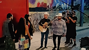 Susana Zabaleta films "Brave Women" in Ajijic