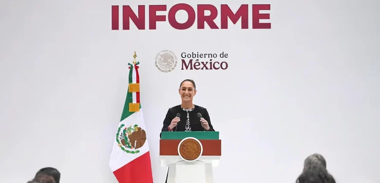 Sheinbaum’s first Informe touts well-being and growth with justice